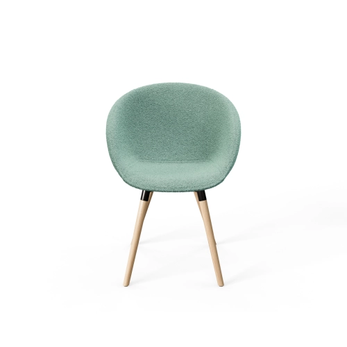 Krzesło KR-502 Ruby Kolory Tkanina Abriamo 10 Boucle Design Italia 2025-2030